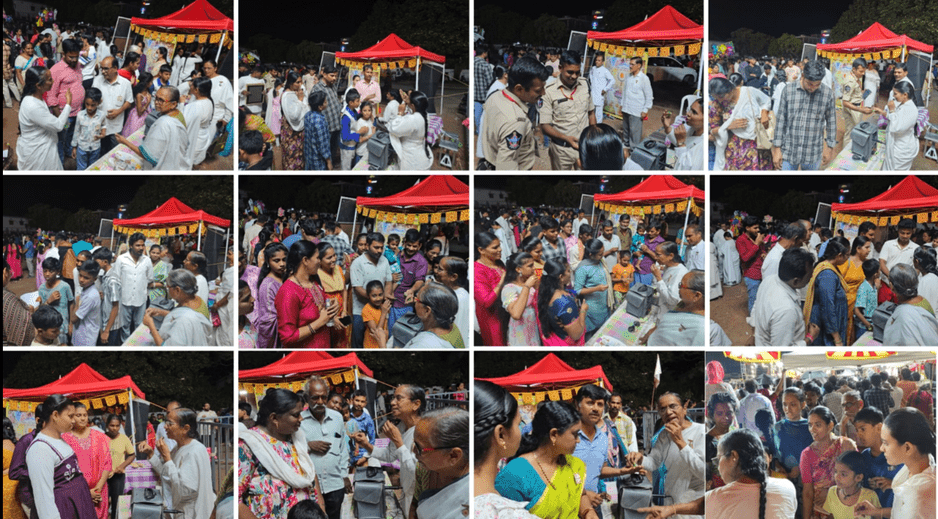 Dasara Festival Brahma Kumaris Vijayawada Utsav 2.0 Service Stall